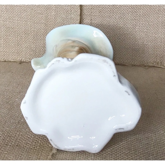 Vintage Red Berry Cornucopia Vase Porcelain Cottage Fairy Grandma Core - Picture 6 of 6